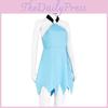 Modern Primitive Betty Cosplay Dress For Halloween Role Play With Polyester Fabric
