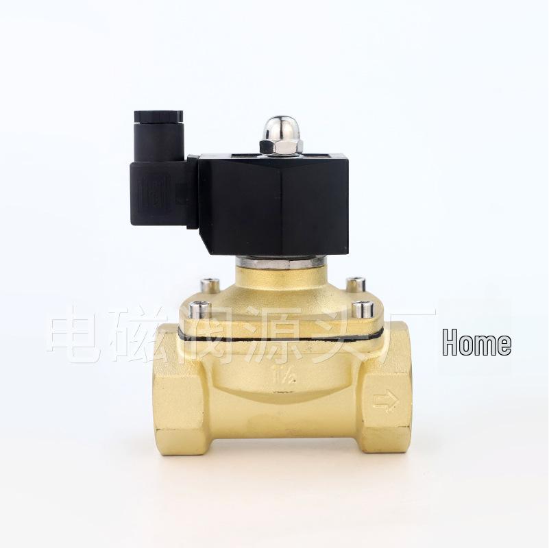Válvula solenoide de cobre puro impermeable, ahorradora de energía, sin calentamiento, válvula de agua, 220V/24V, disponible en tamaños: 4mm, 6mm, 1 pulgada, 2 pulgadas.