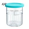 Ice Cream Pint Containers for Ninja NC500, NC500C, NC501, NC501C Series, Food Grade Replacement Cups Creami Plastic Cup with Leak-proof Lid,