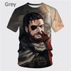 Summer New Hot-selling Video Game Metal Gear Solid 3D Printing Men's Short Sleeve T-shirt Fashion Casual Unisex T Shirt Top Tees