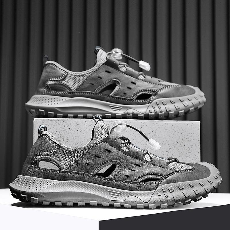 Summer hiking shoes men's anti-skid outdoor Trekking Sneakers breathable camping Footwear Man Quick-dry Aqua Fishing Shoes