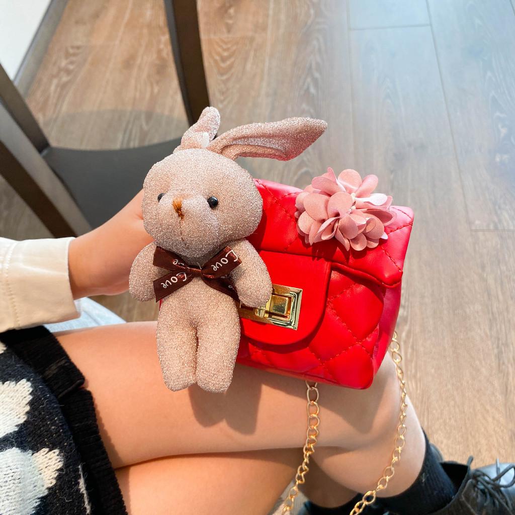 Mini Childrens Fashion Bunny Backpack With Zipper Pocket For Casual Wear