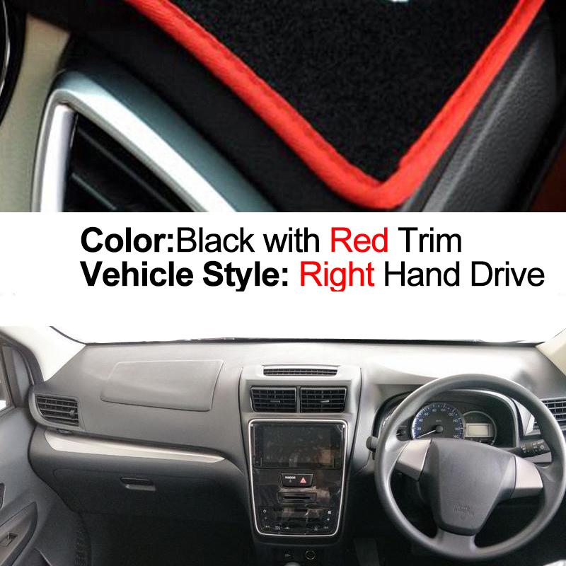 Car Dashboard Cover Dash Mat Carpet Cape For Toyota Avanza 2012 - 2019 Auto Sun Shade Anti-Sun UV Anti-dirty 2018 2017 2016 2015