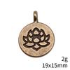 Flower Bud Charms Mini Floral Pendant Alloy Metal Leaf Findings Elegant Plant Jewelry Making Supplies For