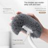 Wall-mounted S-type Corner Gap Brush Soft Hair Toilet Brush  Cleaning Tools Accessories