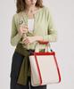 Desmaman Canvas Edge Square Bag (Red)