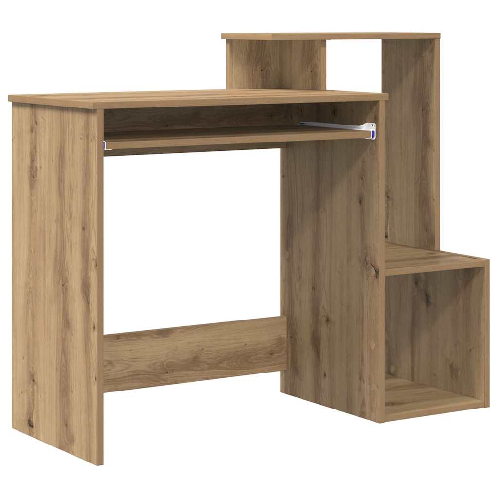 Artisan Oak Desk 106 x 41 x 88.5 cm Particleboard
