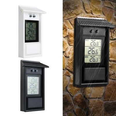 Garden Temperature Gauge Max Min Thermometer Outdoor/indoor