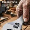 1PC Adjustable Wrench Set 18cm Steel Multifunctional Tools With Protective For Home Repair And Auto Maintenance