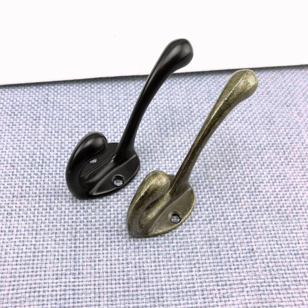 4pcs Wall Hook Clothes Hook Home Storage Wall Organizer Durable Hanger Hooks  Key Hat Bag