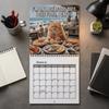 Coil Bound Cat Theme Monthly Calendar 12-Month 12 Monthly Family Planner  Home Decoration