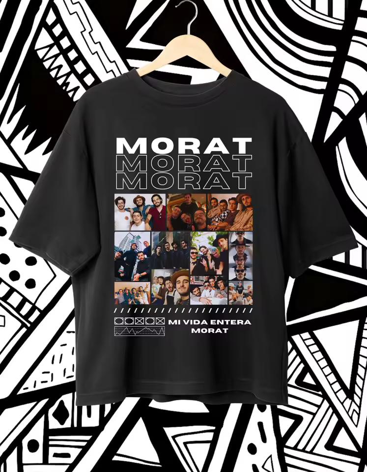 Morat T-shirt Retro Street Design Oversized Men Women Casual Cotton Vintage 90s Tee Morat Fans Short Sleeve Female Male Clothing