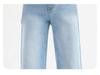 Women's High-Waisted Straight-Leg Jeans - 2025 Hot Style, Ice Silk & Lyocell Fabric, Wide-Leg, Summer Thin