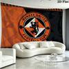 Dundee United FC Wall Tapestry Aesthetic Wall Hanging Printed Fabric Blanket Decorative Tapestries for Bedroom Living Room Home Decor