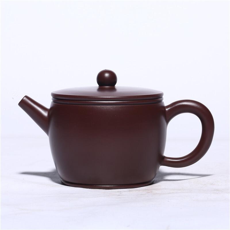 150ml Yixing Purple Clay Teapot Handmade Large Caliber Pot Raw Ore Purple Zhu Mud Tea Maker Kettle With Filter Zisha Teaset Gift