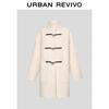 UR Women's Stand-Up Collar Wool Blend Toggle Coat