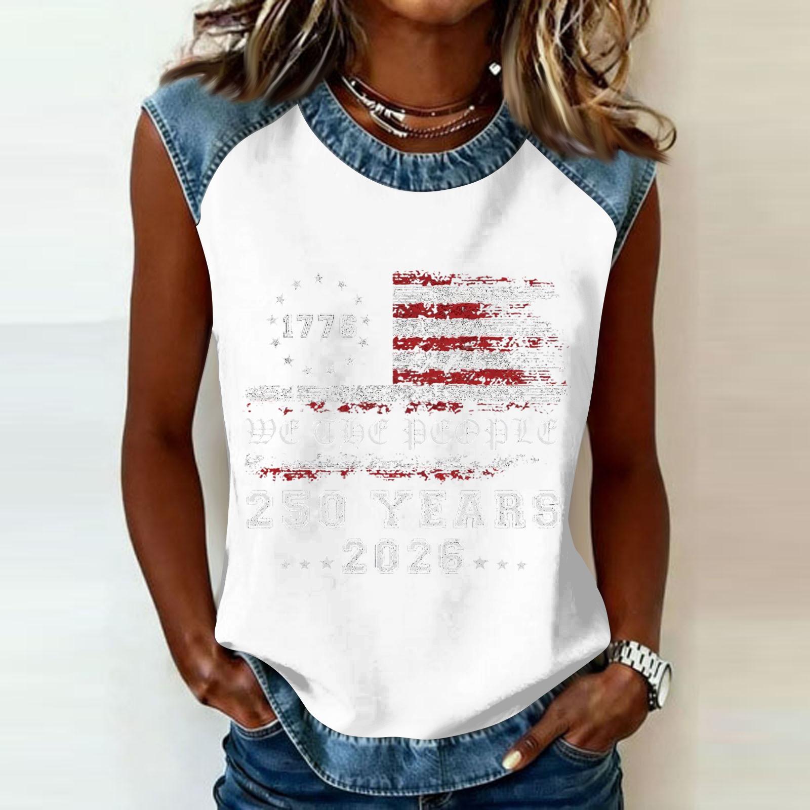 

Women s Casual Round Neck Pullover Printed T-Shirt Top XL