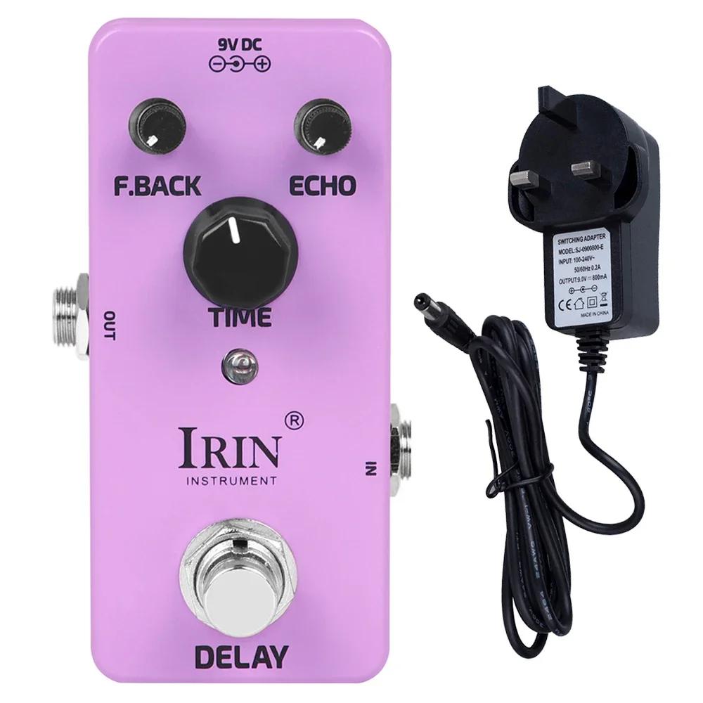 IRIN XG-6 Delay Effect Guitar Pedal Electric Guitarra Digital Analog Delay Pedal True Typass Guitar Parts & Accessories