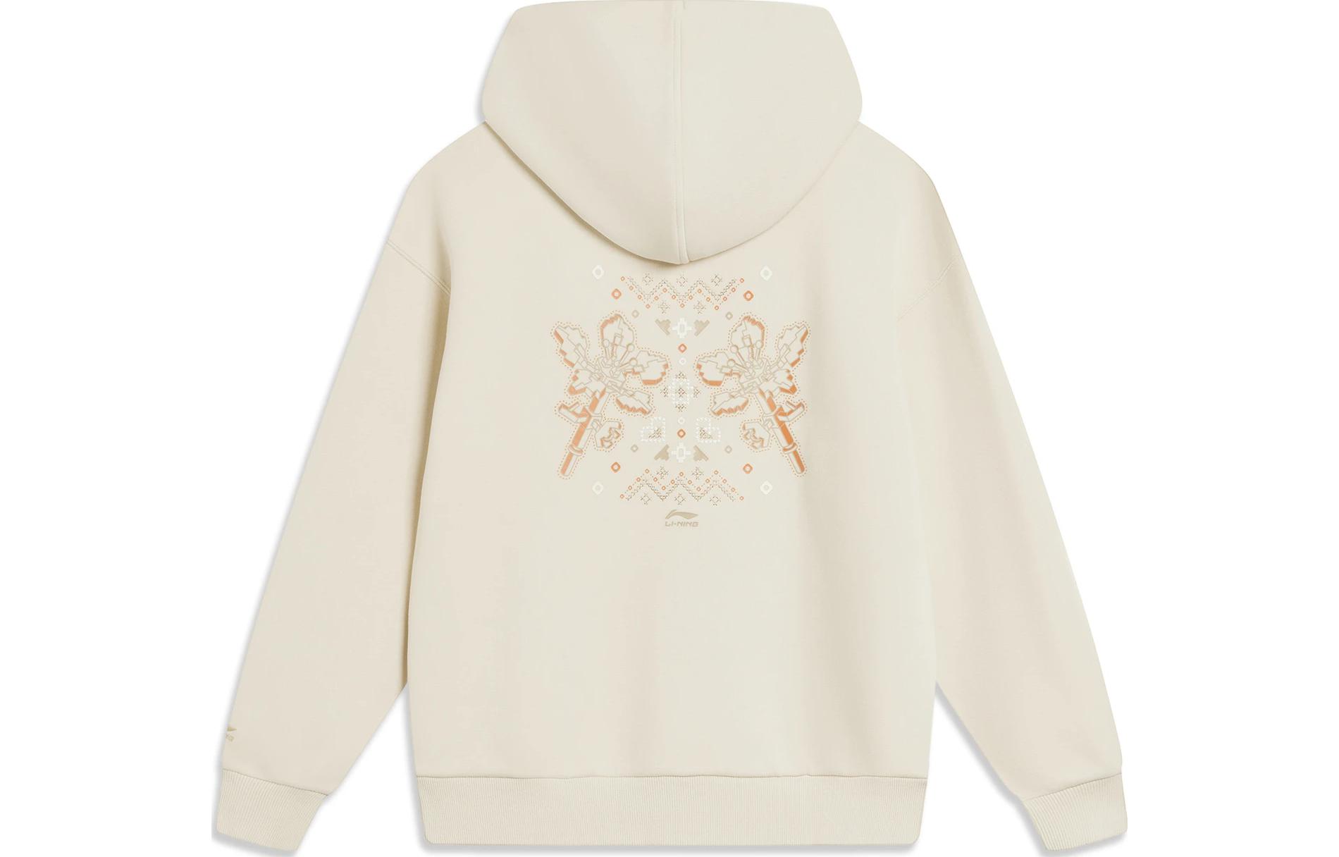 Li Ning China Culture Collection Sweatshirt Women s Dusty Khaki AWDT906-1 L