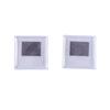 10Pcs Acrylic Magnetic Photo Frame Clear Fridge Sticker Card Display Holder Household Pictures DIY Organizer