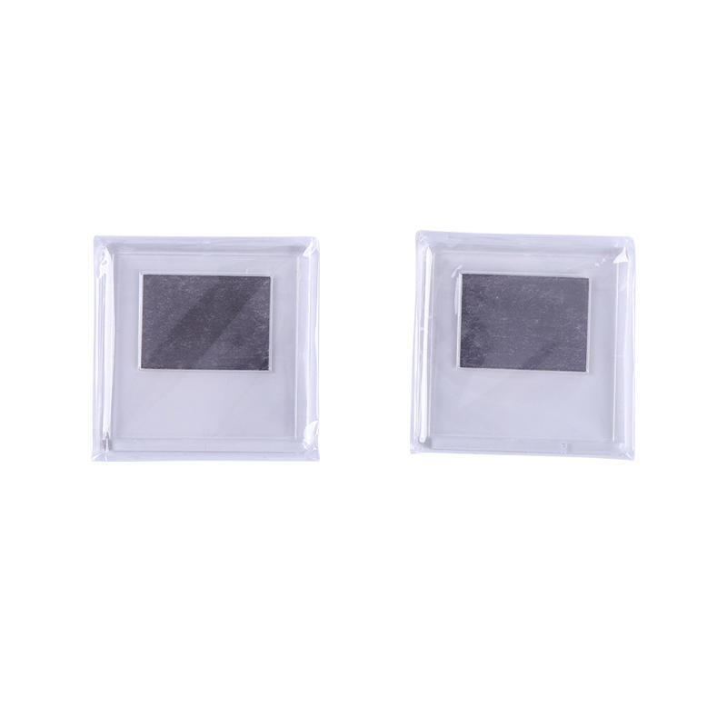10Pcs Acrylic Magnetic Photo Frame Clear Fridge Sticker Card Display Holder Household Pictures DIY Organizer