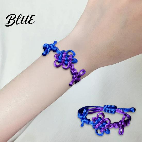 Handmade Knot Wristband Chinese Bracelet Retro Braided Good Luck High-quality