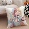 KKitagawa Marin Cushion Cover Throw Pillow Cover Hidden Button Durable Polyester Chair Cushion