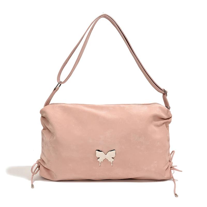 High Quality Trend PU Butterfly Shoulder Bags Versatile Commuting Crossbody Bags for Women  Fashion