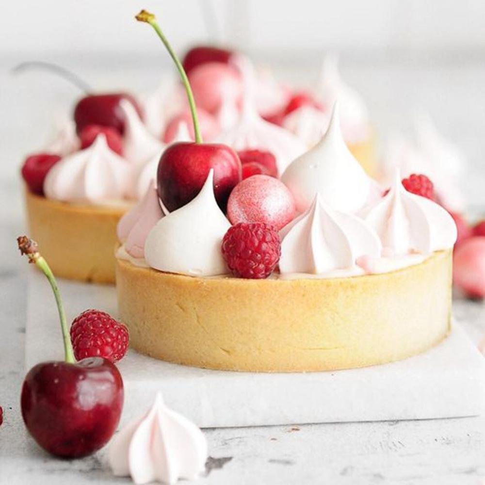 Home Dessert Portable Shaping Plastic Baking Tart Tamper Dough Press Cake Pusher Eggtart Mold