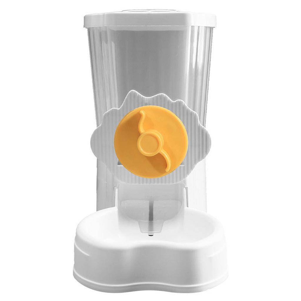 Automatic Pet Water Dispenser Food Feeder Leakproof Waterer Bowl With Easy Installation Screw Design for Cage Use