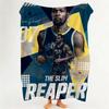 Athlete K Kevin D Durant Throw Flannel Throw Blanket Suitable for Sofa Living Room Bedroom