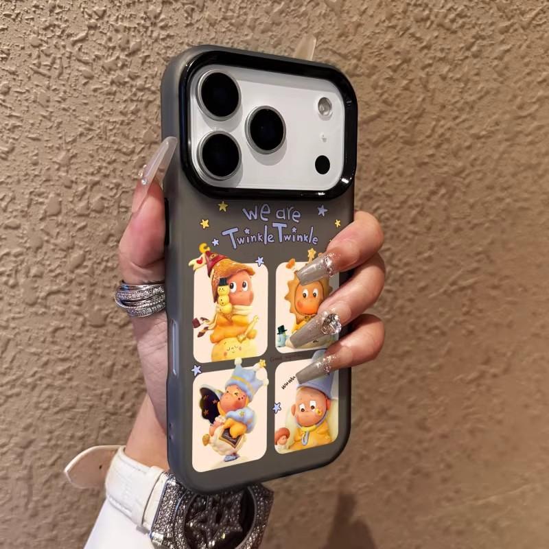 For Apple 17promax Mobile Phone Case New Style for IPhone17 Cartoon Star Man 17air Full Sense of Luxury