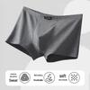 Yalu Men's Antibacterial Cotton Boxer Briefs 4-Pack