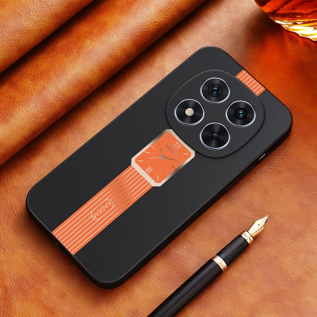 For Xiaomi Redmi Note 14 Pro 5G/Poco X7 5G Case Leather+TPU+Acrylic Anti-Scratch Phone Cover