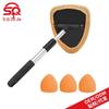 Telescopic Car Windshield Defogger & Glass Cleaning Set with Ultra-fine Fiber Cloth & Scraper