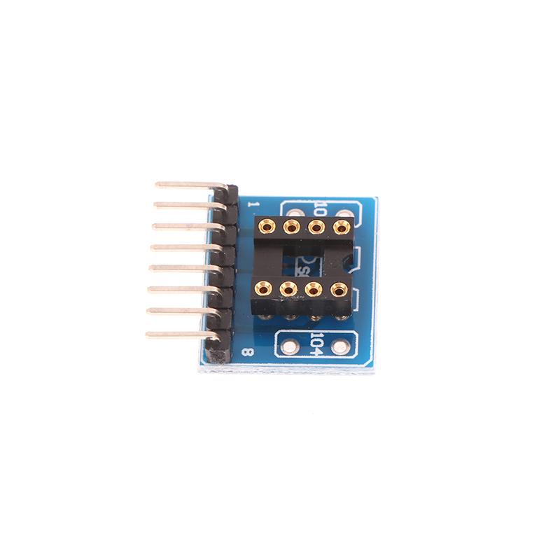 Jednořadý Zip Sip8 balíček převedený na dvouřadý Dip8 patici Njm5532 4558 4560 4580 4565 2114L HiFi audio upgrade