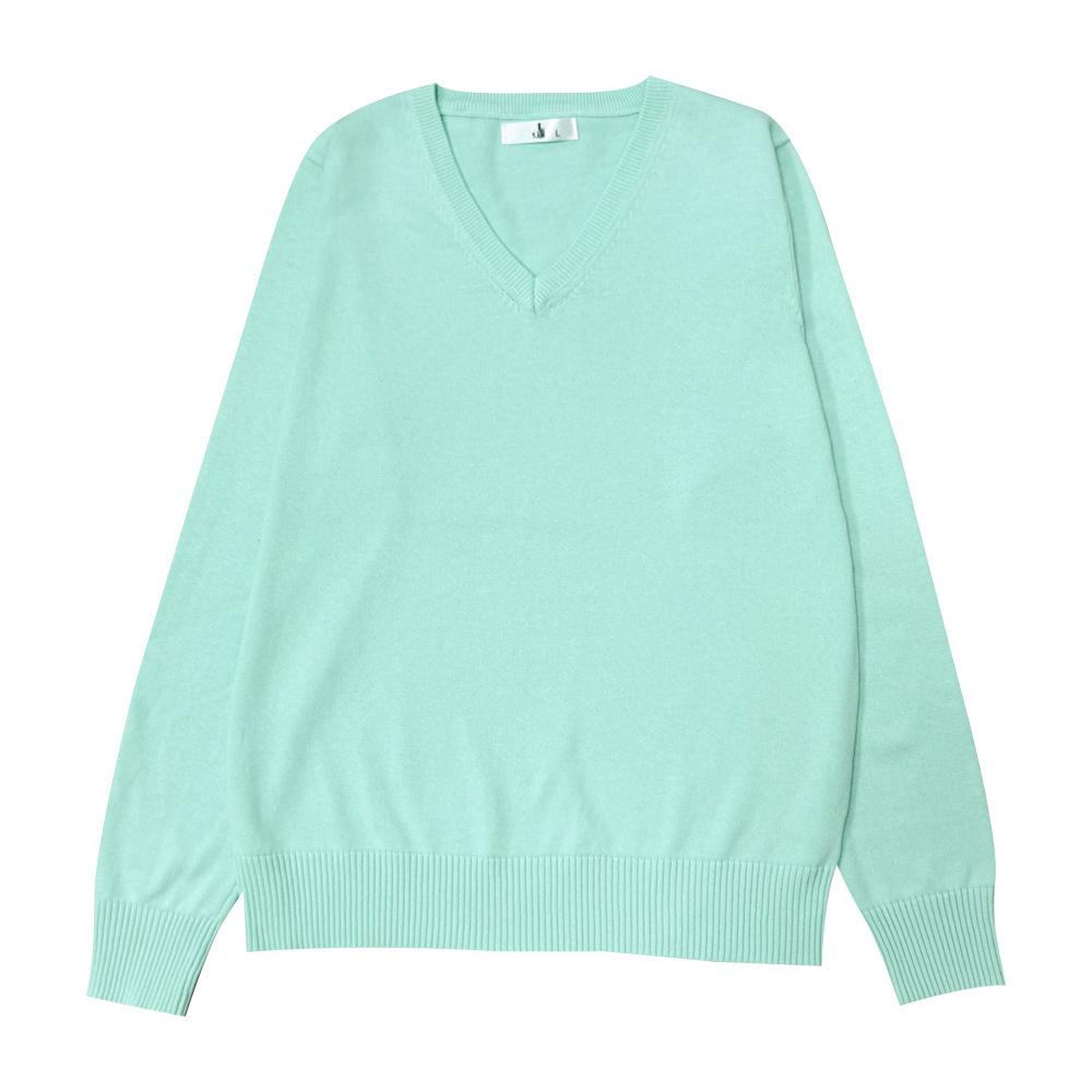 

Japanese School Style JK Knitted V-Neck Pullover Sweater for Students - Unisex, Long-Sleeved, In Stock. Medium