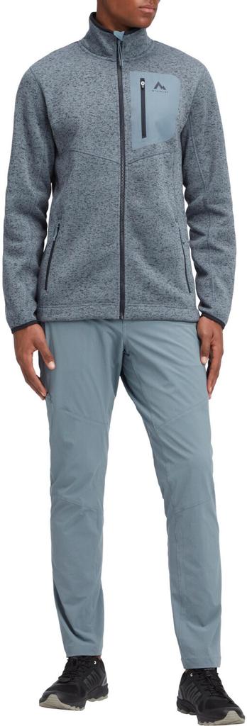 Куртка McKinley Skeena III Strickfleece melange-blau dunkel