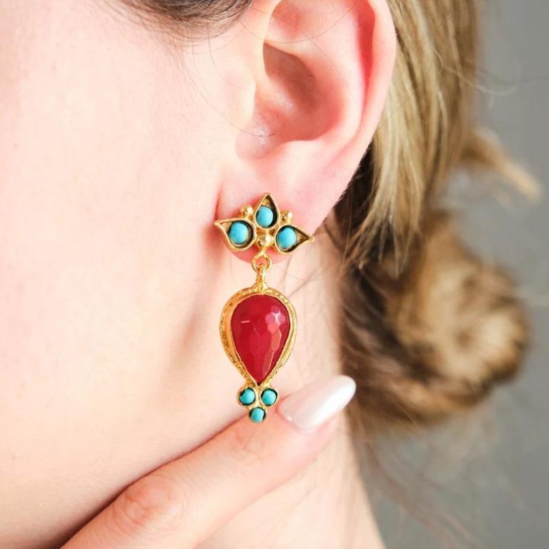 Retro Bohemian Earrings For Women Boho Ethnic Drop Earrings Ear Jewelry For Women Jewelry Gifts