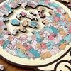 135Pcs/Set Cat Shaped Wooden Jigsaw Puzzle Focus Logic Training Wood Puzzle Game Educational Difficult Puzzle Toy Decoration Cat Lovers Gift
