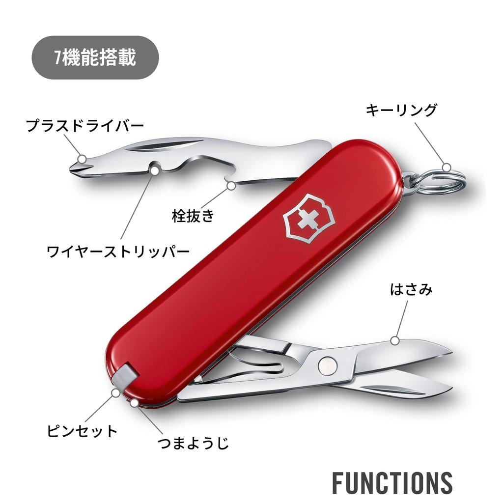 VICTORINOX JetSetter Knifeless Bladeless with Screwdriver and Bottle Opener Swiss-Made Multi-Tool [0.6263-012]