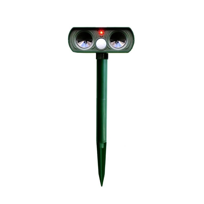 Upgarded Ultrasonic Solar Pest Repeller with Ultrasonic Sound Motion