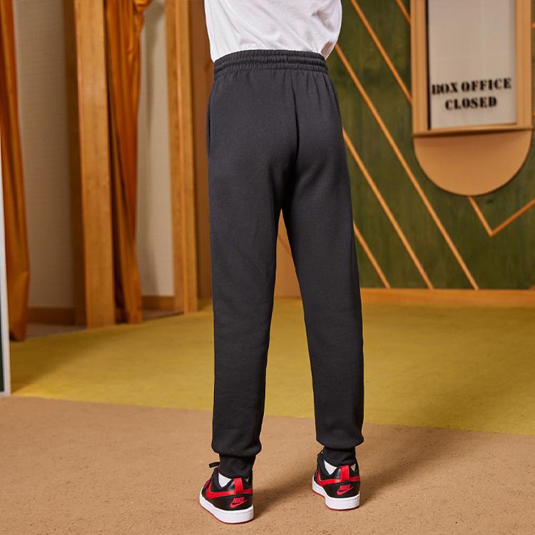 Jordan Casual Running Logo Knitted Sports Pants Kids Bottoms Black JD2032198GS-001