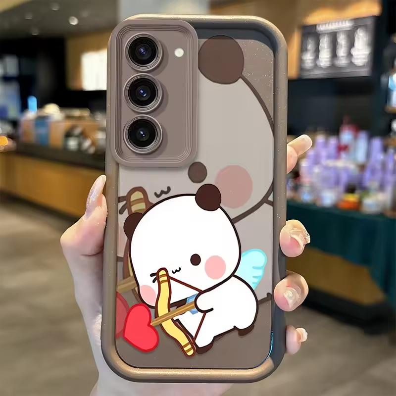 Cute BUBU DUDU Couple Case For Samsung Galaxy Case S24 S23 S22 S21 Ultra Plus A55 A54 A53 A52 A35 A25 A15 A14 5G Phone Y2k Cover