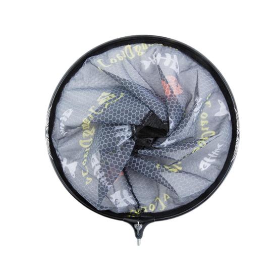 Fishing Landing Net Anti-hook Strong Load-bearing Ultra-light Aluminum Alloy Black Carp Sturgeon Fishing Landing Net Angling Tools