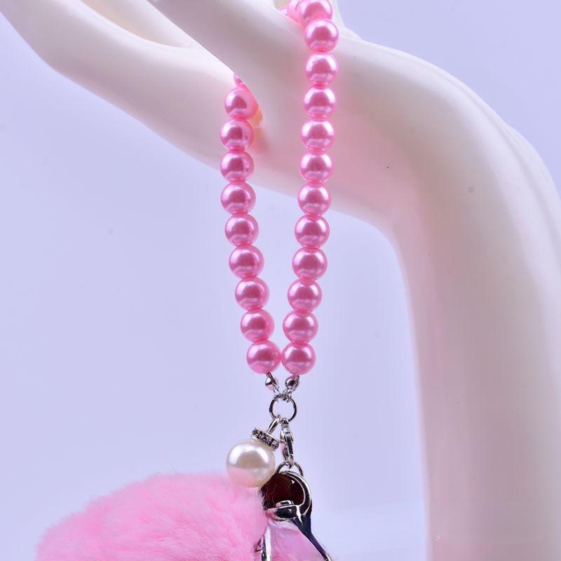 Короткая цепочка с имитацией жемчуга — фото 4