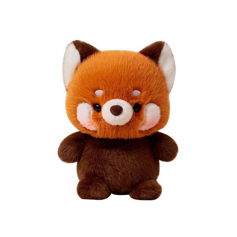 Waschbare 16cm Niedliche Cartoon-Tier-Stoffpuppe Weiches gefülltes Begleiterspielzeug für Schlafzimmerdekoration Kindergeschenk