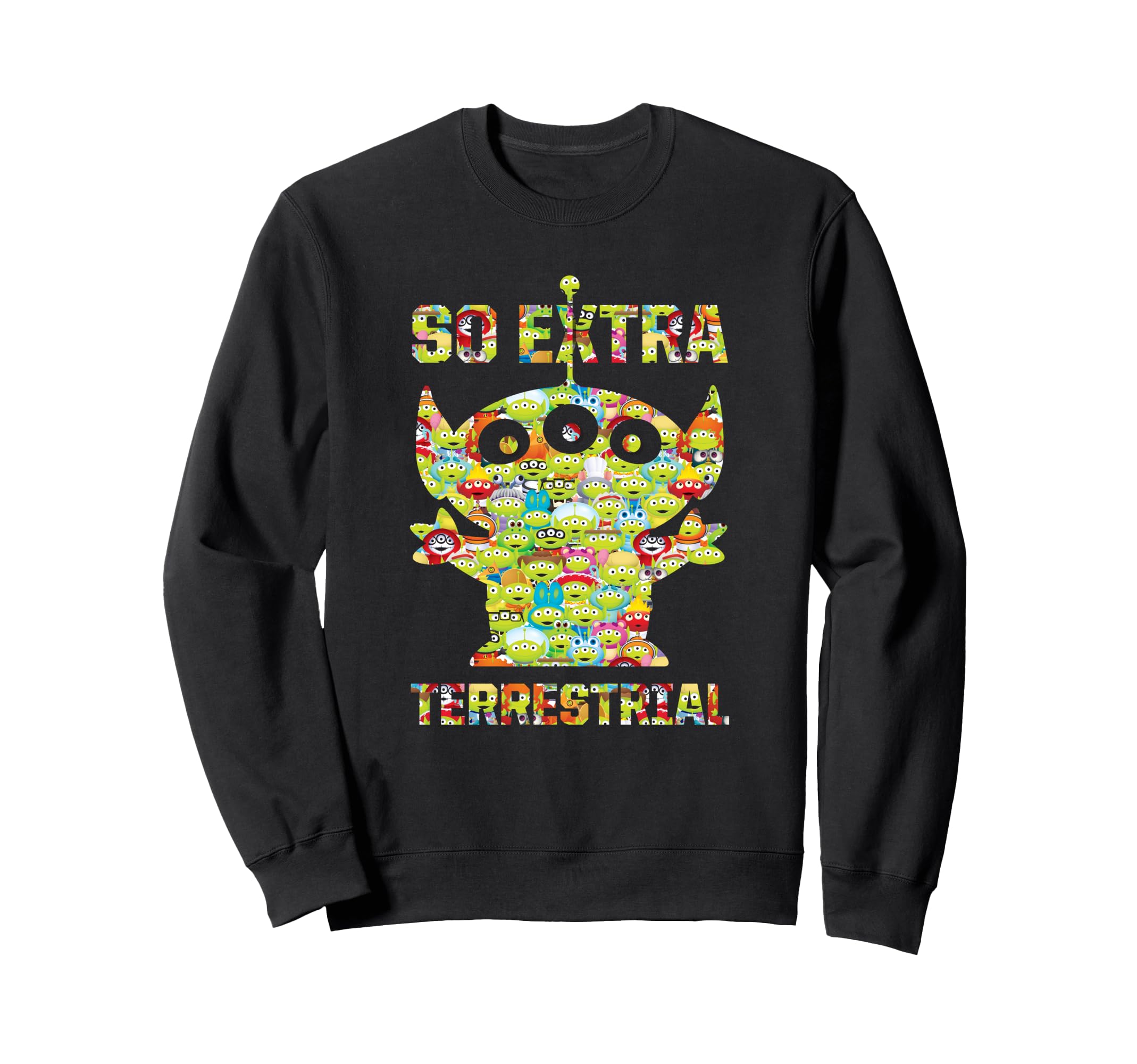 

Pixar Toy Story Aliens Thor Extraterrestrial Little Green Men Sweatshirt