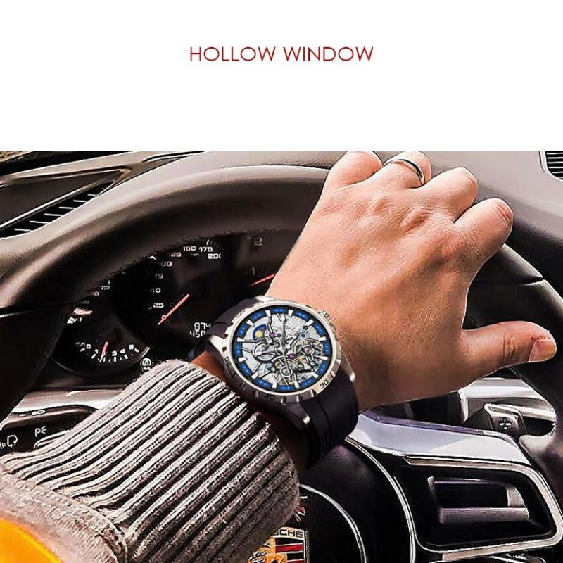 AILANG New Swiss Genuine Watches Double Tourbillon Automatic Mechanical Watches Men Waterproof