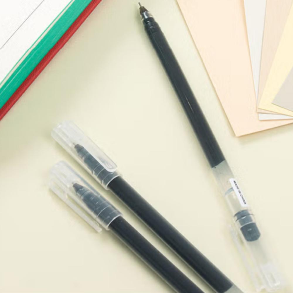 Schwarzer Farbgelstift T 0,5 mm 20 Stück Bürobedarf Schulmaterial